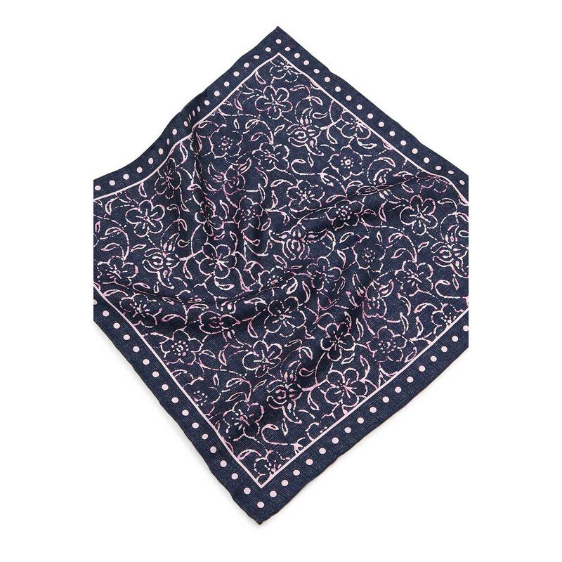 M.J. Bale Volterra Pocket Square image number 1